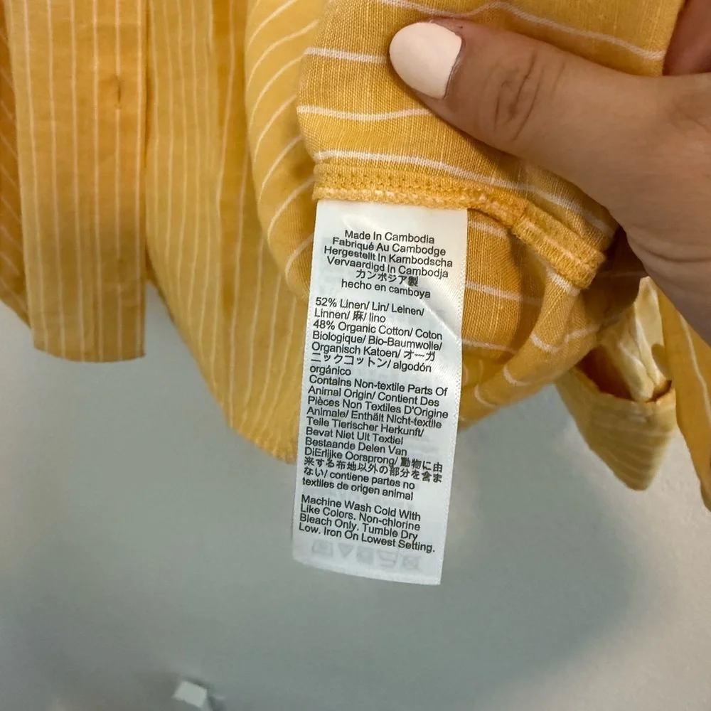 Madewell // NWOT Straight-Hem Shirt - Picture 8 of 9